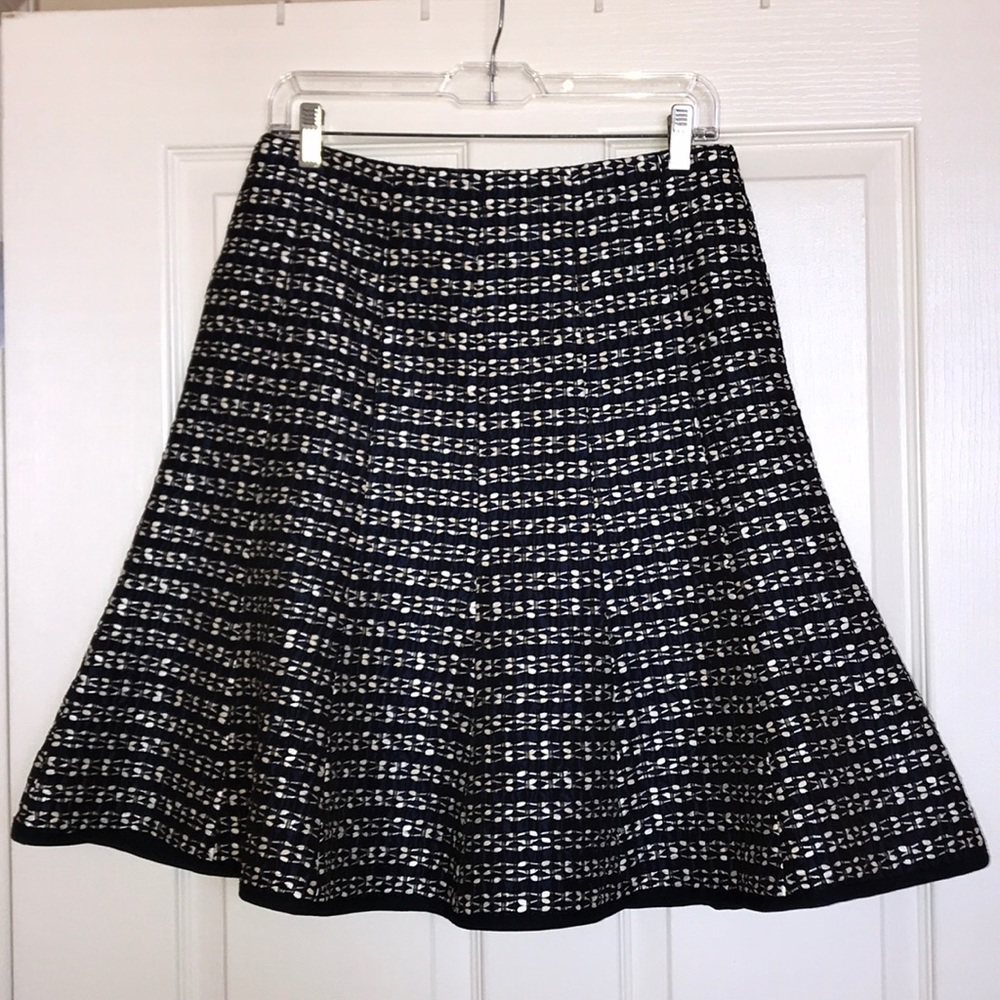 Nanette Lepore Fit and Flare Suit Skirt